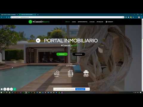 Casas en Ibarra - Portal Inmobiliario (Tutorial)