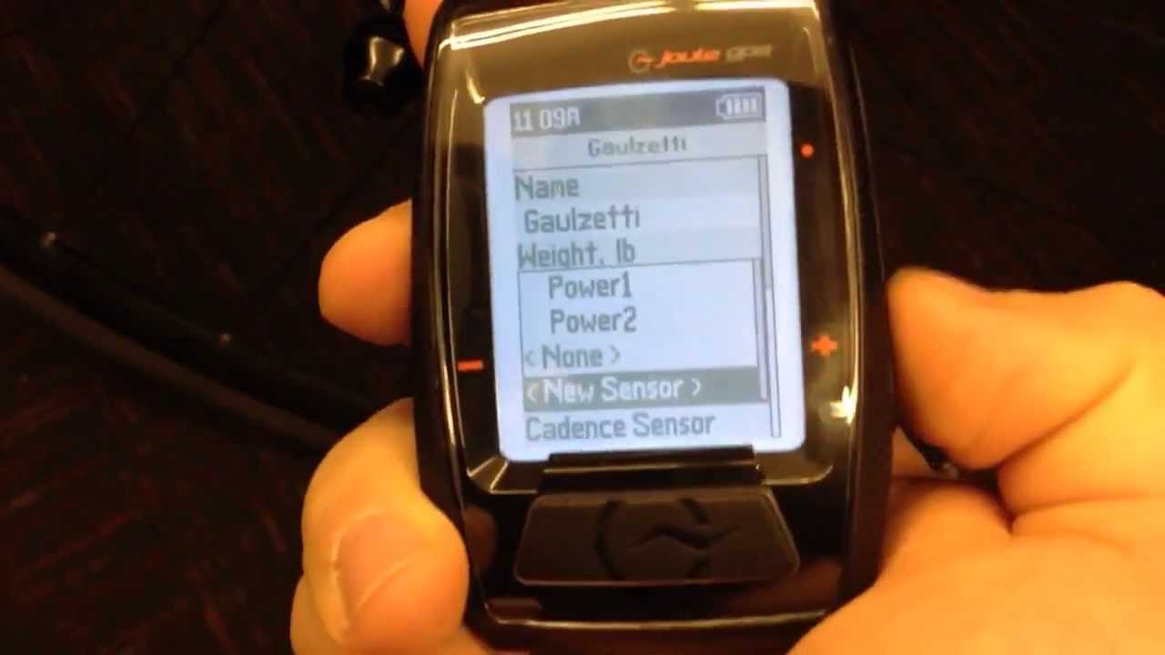How to Pair a Power Meter on Joule GPS YouTube