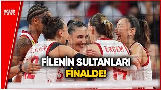 Filenin Sultanları Avrupa Şampiyonası Finalinde! | Türkiye 3-0 Sırbistan