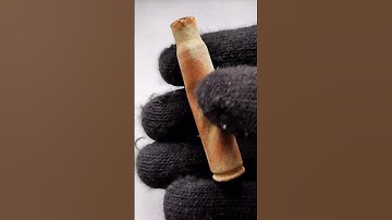 Rifle Bullet Casing Found Metal Detecting #metaldetecting #bullet #ww1