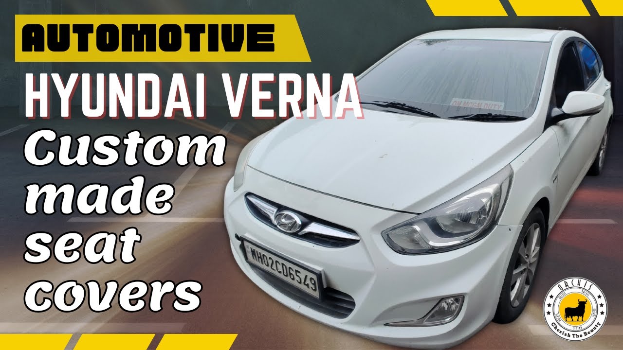 Hyundai Verna Best Nappa Leather Seat Covers🔥Hyundai Verna Seat Covers