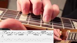 'GOTTEN' - By Slash - GUITAR LESSON **WITH TABS** - PART 1 - Rhythm Guitar - Karl Golden Resimi