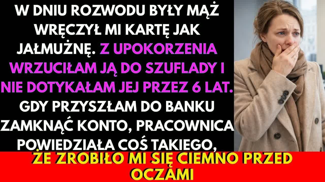 Mąż Rzucił Mi Kartę W Kałużę Pod Sądem. Po 6 Latach Dowiedziałam Się, Co Tam Naprawdę Było