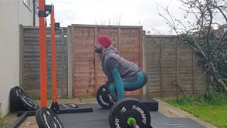 20200331 Clean pull+Hang clean+Clean 80kg 2+1+1 80kg 4sets