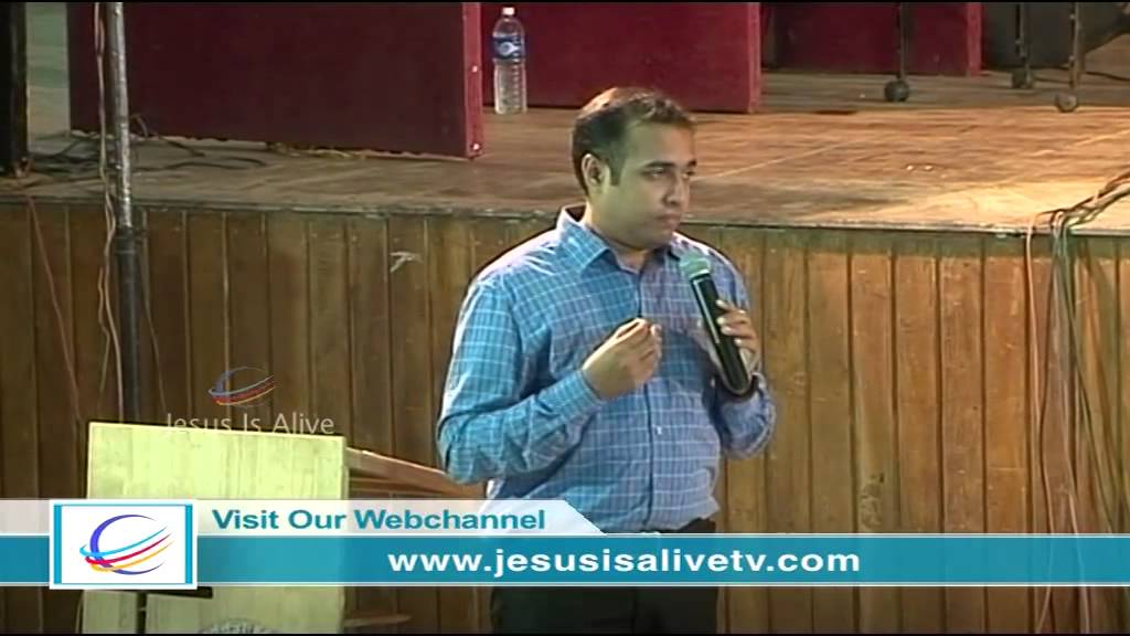 Pastor Tinu George at Palakad Convention Meet (06-05-2014)