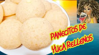 PANECITOS DE YUCA RELLENOS #cocinafacil #recetas #yuca #queso #panes #mandioca #emprendimiento