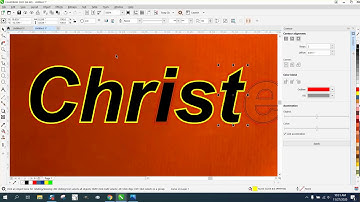 Corel Draw Tips & Tricks White outline around text Part 3
