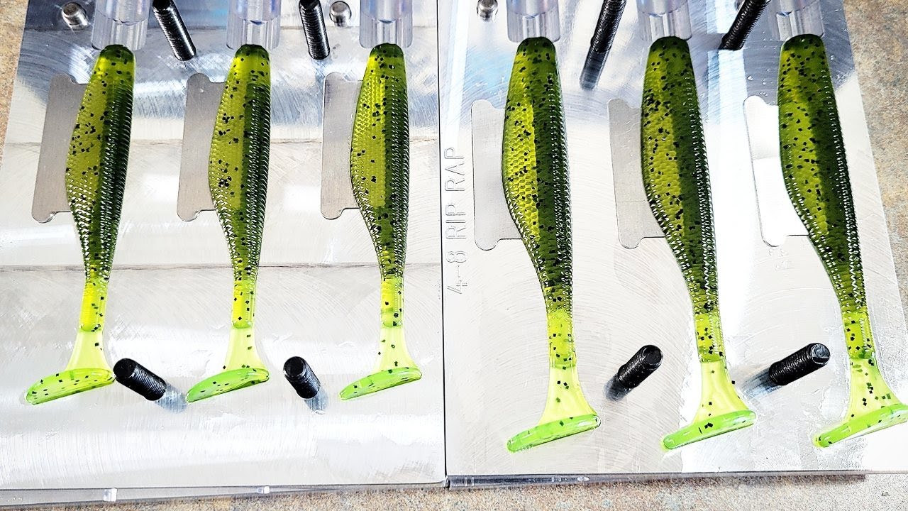 ДВЕ новые формы для приманок Rip-Rap! Распаковка и демонстрация изготовления приманок