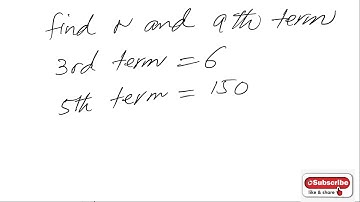 Find nth term in Geometric Sequence with random terms provided