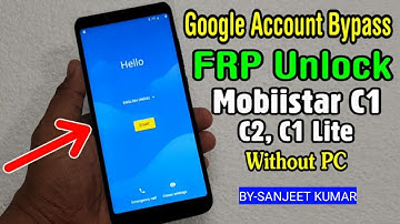 MobiiStar C1 C2 C1 Lite FRP Unlock or Google Account Bypass Easy trick Without pc