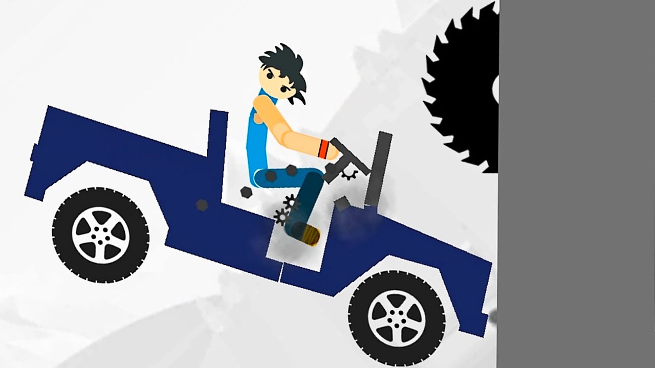 Superhero Stickman Crash Ragdoll Car Dismounting / Android, iOS Gameplay