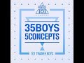 full album produce 101 season 2 35 boys 5 concepts