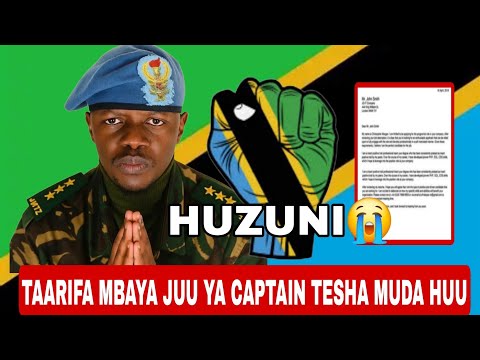 BAD INFORMATION ABOUT CAPTAIN TESHA THIS TIME CONGO ARMY RECEIVES IT 
