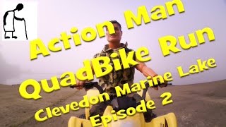 Action Man RC Quad Bike run Clevedon Marine Lake #2