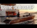 Owners wife alone onboard deserted superyacht