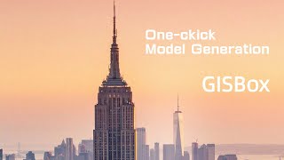 GISBox create a 3D model of the city with one click!