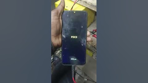 POCO Hang On Logo ✅ reboot restart