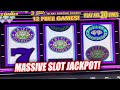HUGE JACKPOT WIN ON DOUBLE DIAMOND FREE GAMES SLOT MACHINE IN HIGH LIMIT ROOM SLOTS