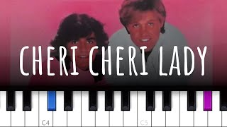 Cheri Cheri Lady ~ Modern Talking (piano tutorial)