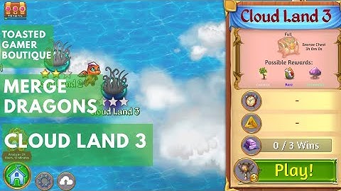 Merge Dragons Cloud Land 3 Gameplay Walkthrough