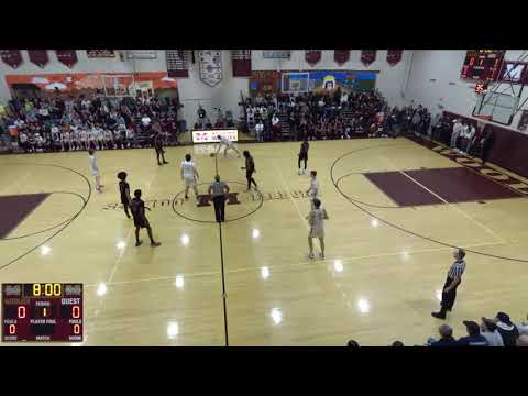 New Heights Charter School of Brockton Boys Basketball at Millbury 3-6-24