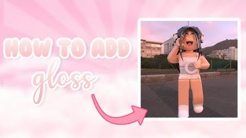 how to add GLOSS texture to your GFX || iicupcakes ♡