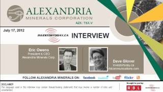 Investortoday.ca Alexandria Minerals Corporation Azx Tsxv