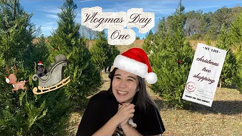 VLOGMAS DAY 1!! | Christmas Tree Shopping 🎄♥️