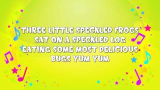 Five Little Speckled Frogs Karoke