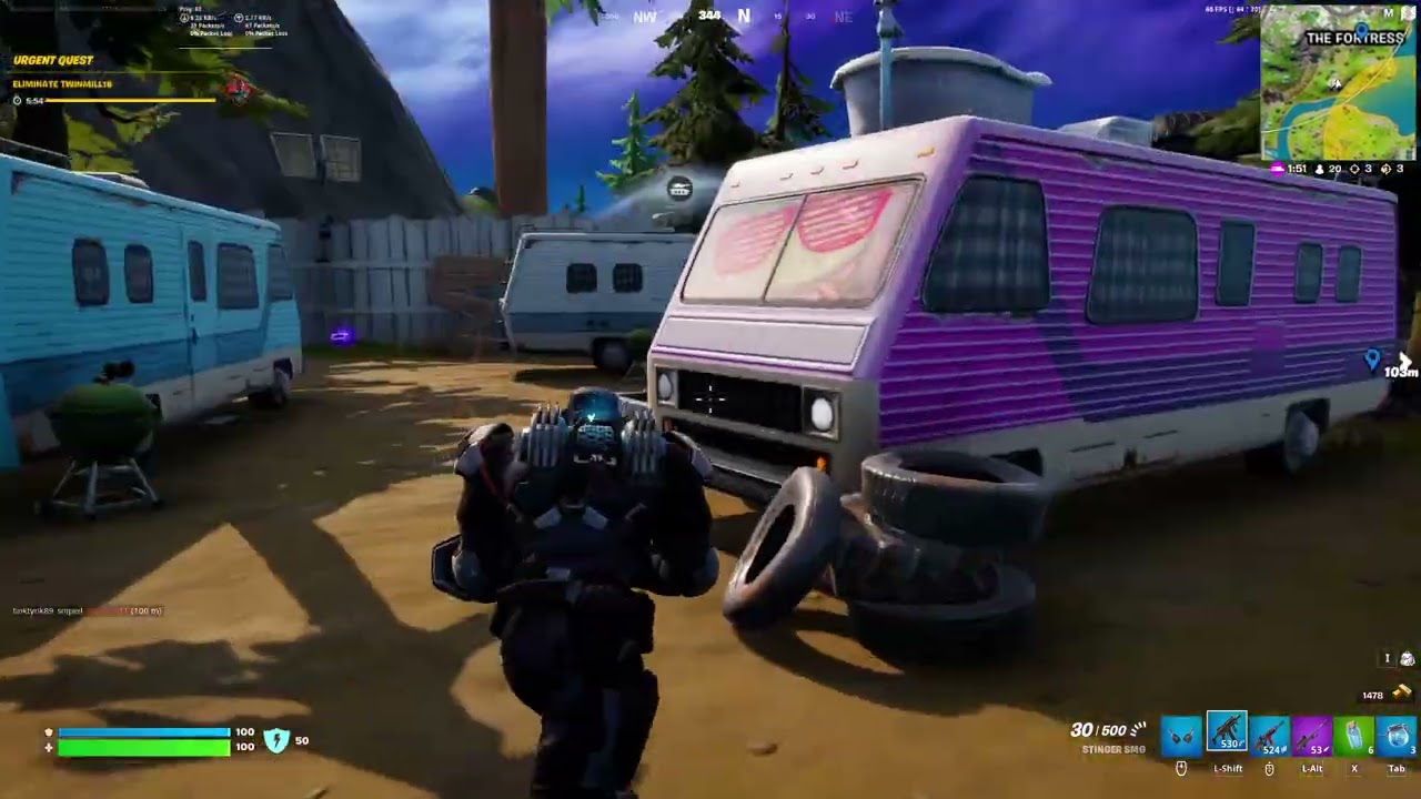 New GUNNAR Skin Gameplay | Fortnite battle Royale