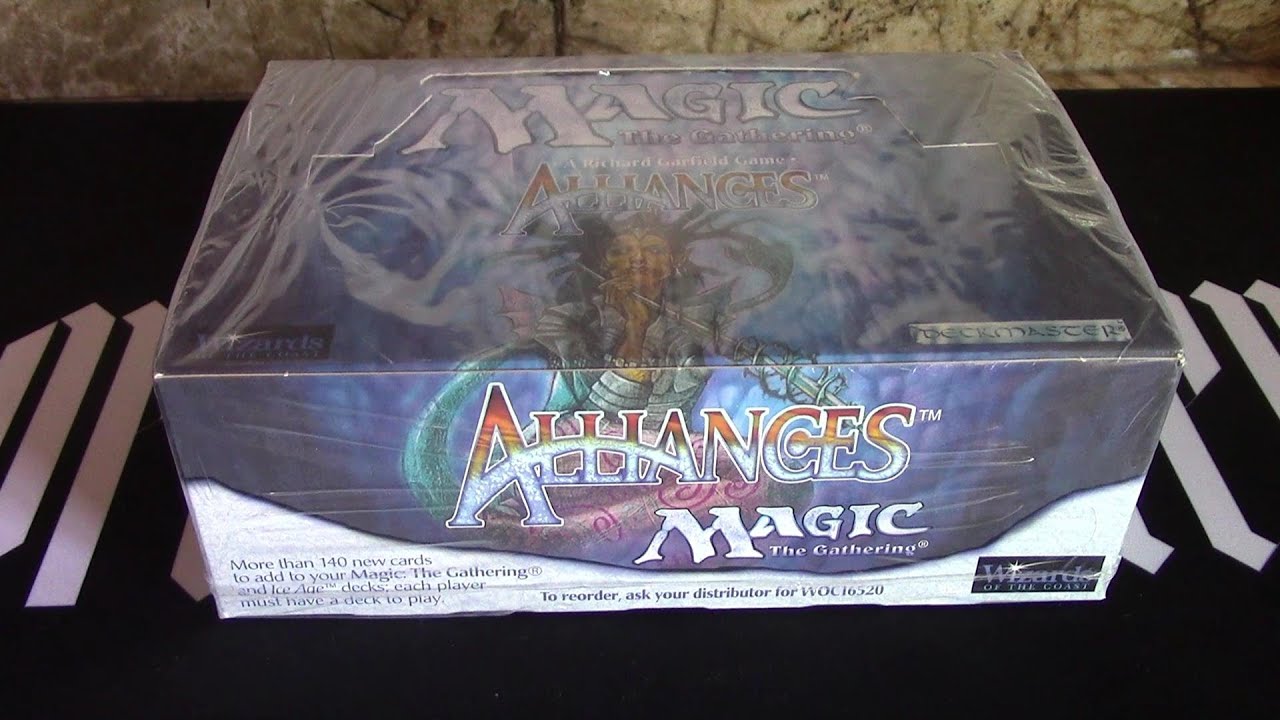 mtg alliances booster box Magic the Gathering Pack 12 Cards : Toys & Games Alliances is the eighth Magic expansion and was released in June 1996 as the second set and first small expansion in the Ice Age block Lots of Alliances Boosters Opened
