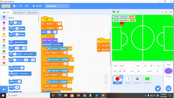 How to make a football game in scratch PART 1