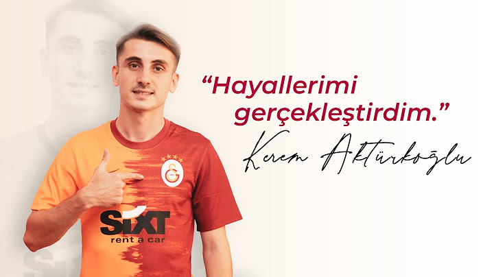 📺 Galatasaray'a transfer olan Kerem Aktürkoğlu: "Hayallerimi gerçekleştirdim."