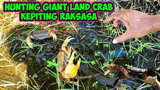 PENCARIAN KEPITING DARAT RAKSASA (GIANT LAND CRAB) DALAM LUBANG BESAR