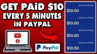 Get Paid $10 Every 5 Minutes Downloading Free Videos! Make Money Online from Home