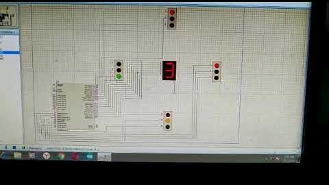 traffic light project by using atmega 16 microcontroller