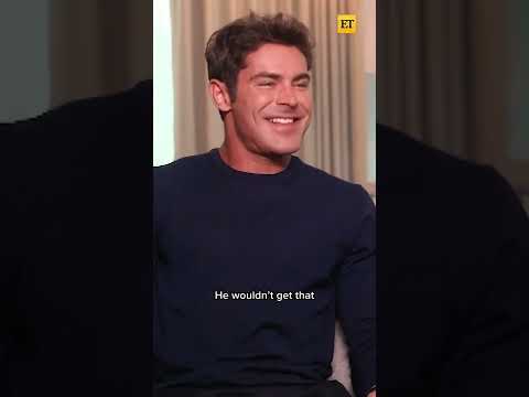 Zac Efron opens up to ET about his shattered jaw injury #shorts