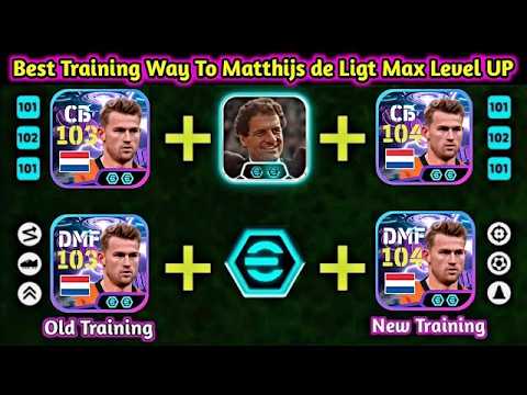 Free Showtime Matthijs de Ligt Best Training Guide 🥶 || efootball 2026 ✨