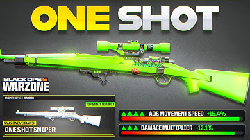 this ONE SHOT KAR98K LOADOUT is the BEST SNIPER in WARZONE BO6! (Best Kar98 Class for Warzone 3)