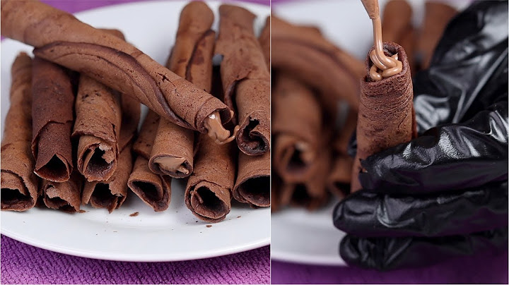 Chocolate wafer biscuits without eggs and without oven, easy and quick to prepare