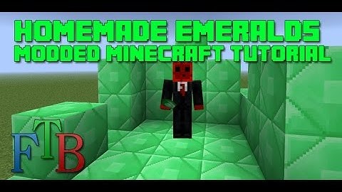 Minecraft FTB - Infinite Emeralds Using Tinker