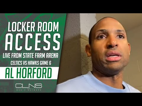 Al Horford Took Hawks Fan Trash Talk PERSONALLY | Postgame Interview