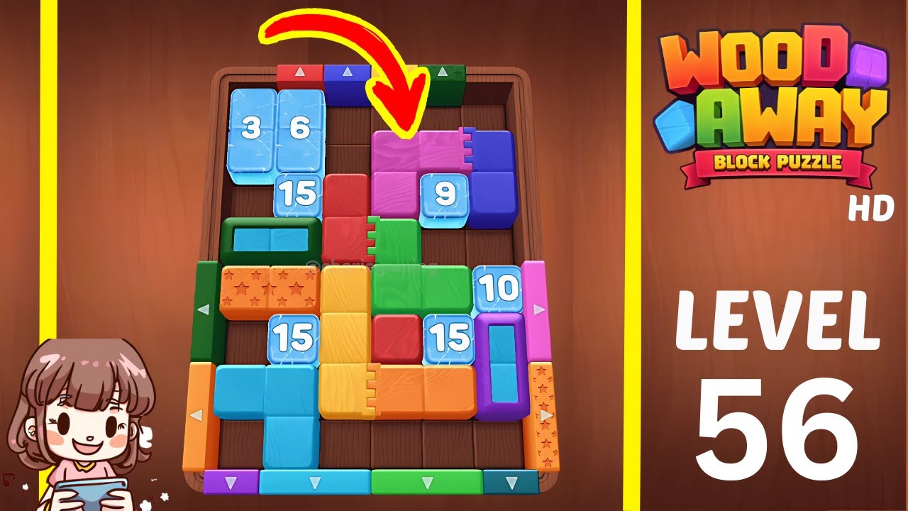 Loop Level 56 Wood Away Level 56 Solution Walkthrough - YouTube