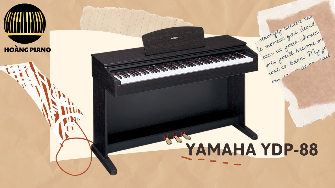 Đàn Piano Điện Yamaha YDP 88 - YouTube