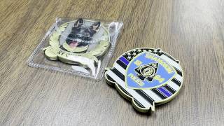 Police department in Northumberland County holds challenge coin fundraiser for K-9 Chip