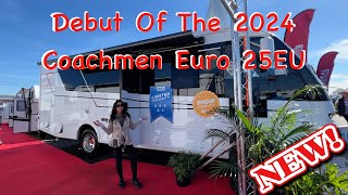 Debut Of The NEW 2024 Coachmen Euro 25 EU Small 27’ ClassA RV At The Florida RV SuperShow