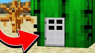 HOW TO LIVE INSIDE A CACTUS IN MINECRAFT!