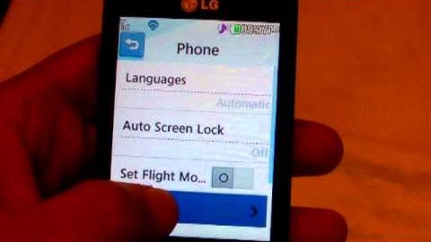 Tracfone LG 840g How to Change Default Passcode