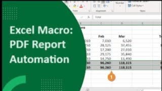 Automating PDF Report Generation With Excel Macro Button
