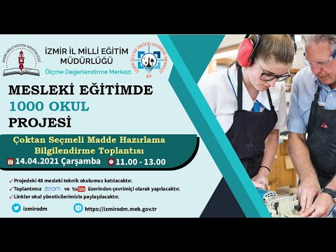 İZMİR ÖDM&rsquo;s ÇOKTAN SEÇMELİ SORU HAZIRLAMA EĞİTİMİ Zoom Meeting